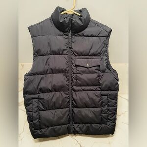 Old Navy Men's Navy Blue Quilted Puffer Vest NWOT Size M